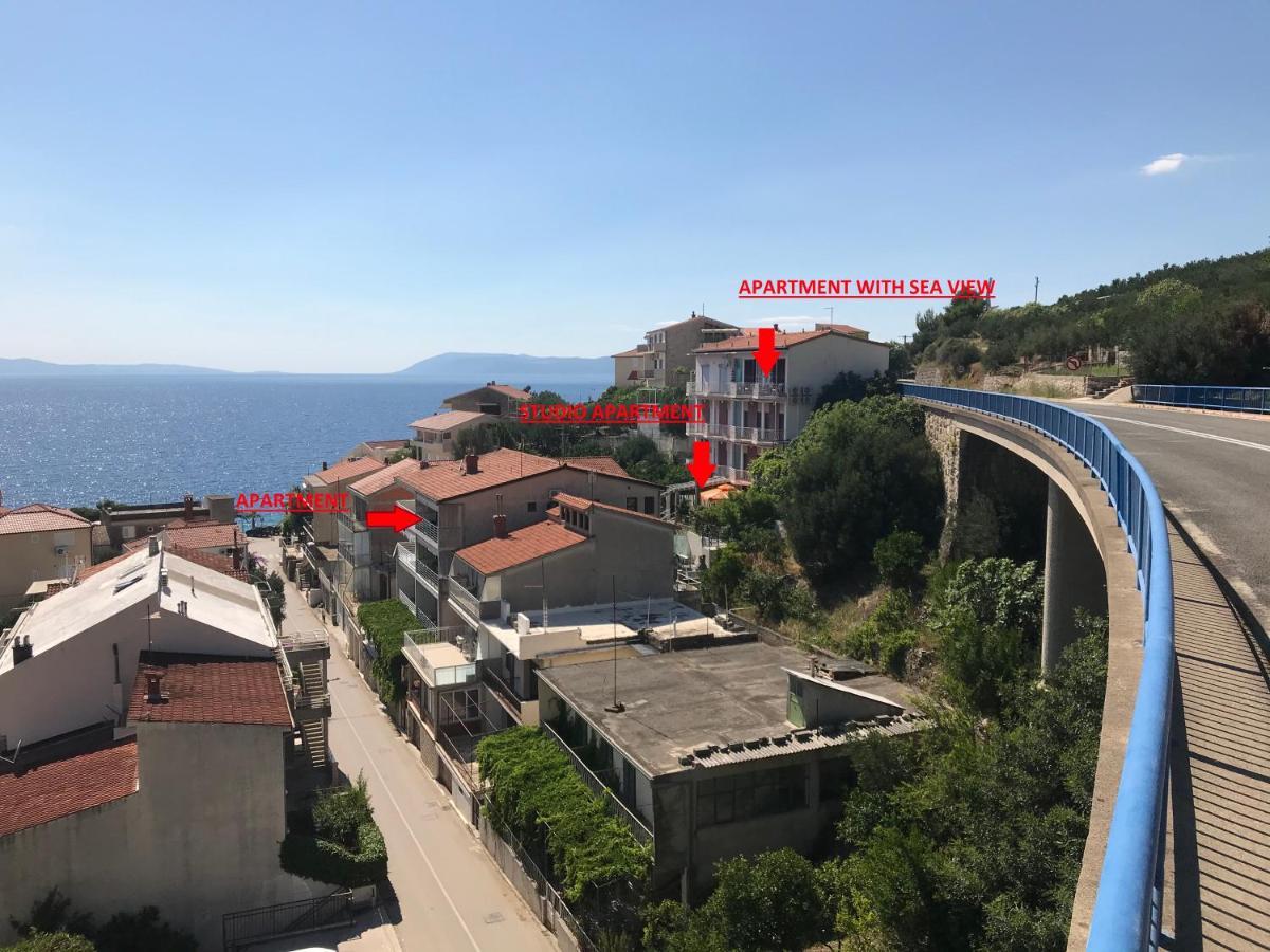 Rozita Seaside Relax Apartments Podgora Eksteriør bilde